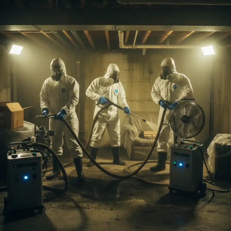 Sewage Backup Cleanup